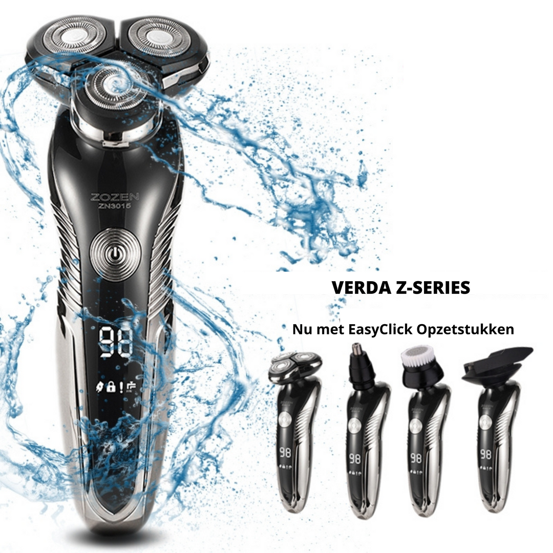 Rechargeable wet and dry shaver