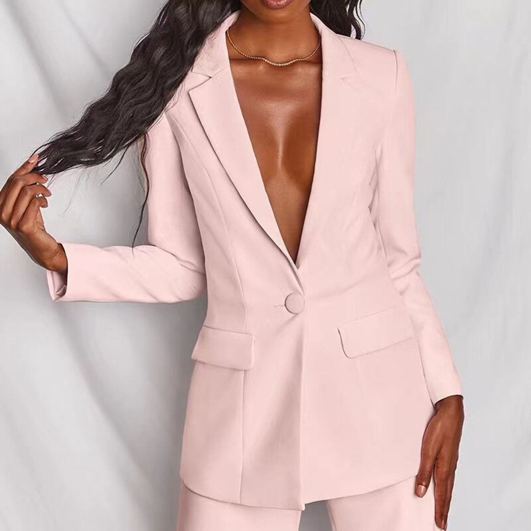 Elegant Blazer and Trousers Set