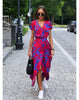 Summer Maxi Dress with Floral Print