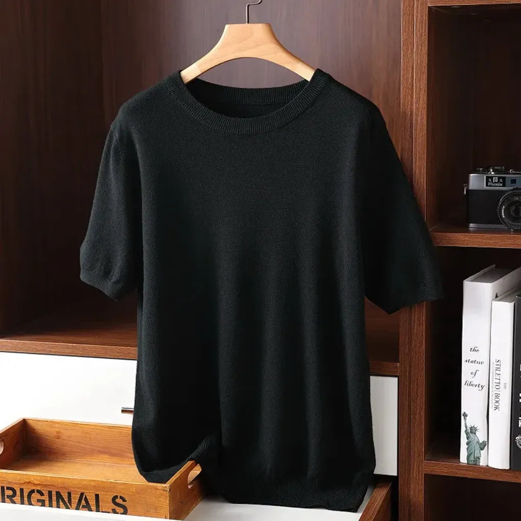 Men’s Round Neck T-Shirt – Elevated Basics for Everyday Wear