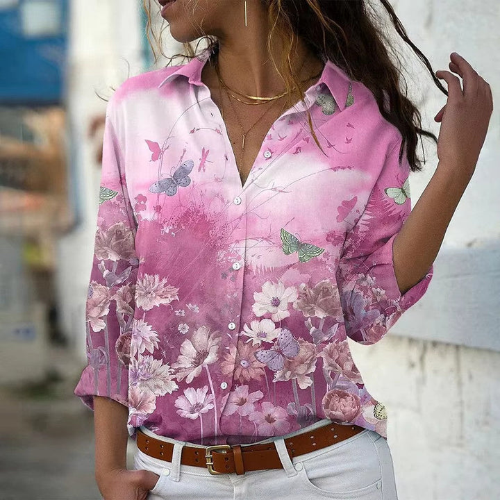 JacobNora AUS – Stylish Blouse with Print