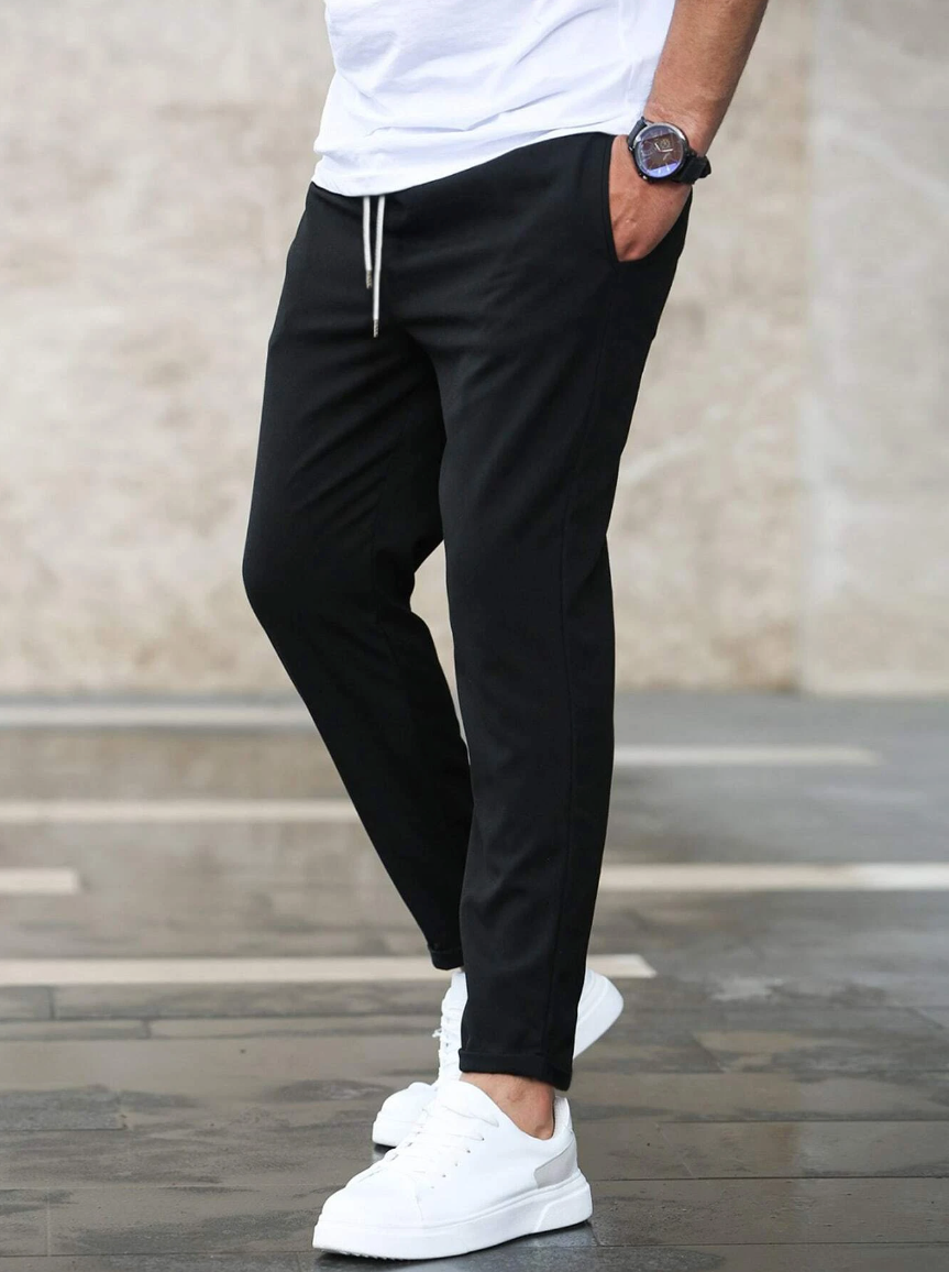Men’s Stretch Trousers – Modern Fit for Work and Casual Wear