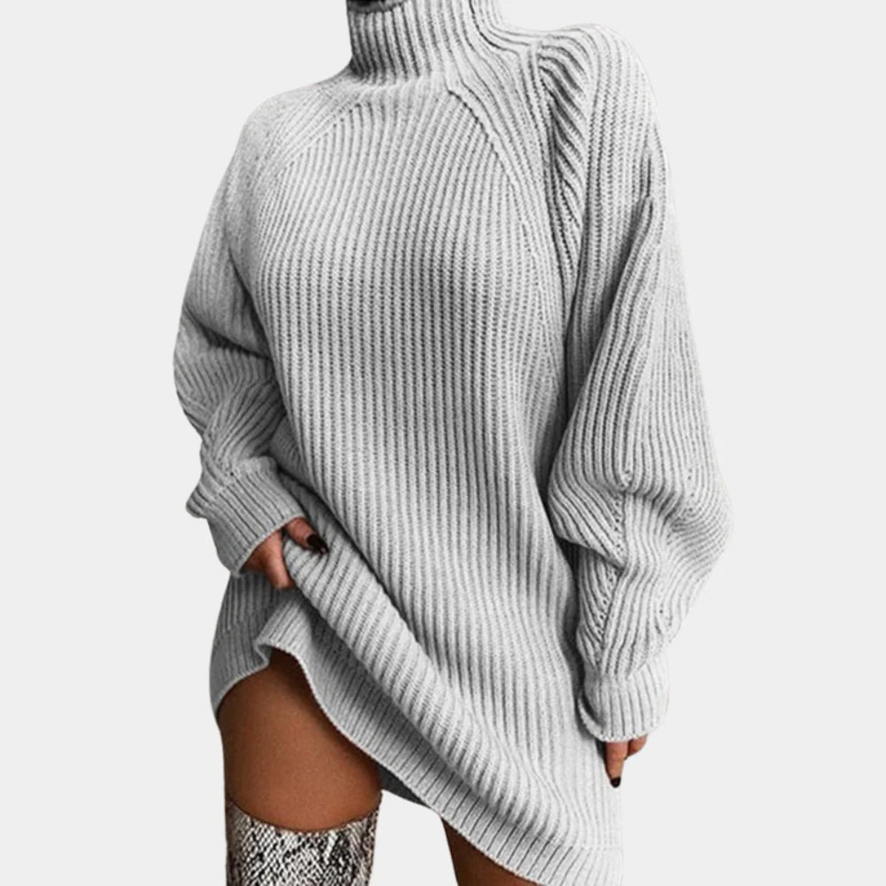 Luxe fine wool Turtleneck Sweater for Women