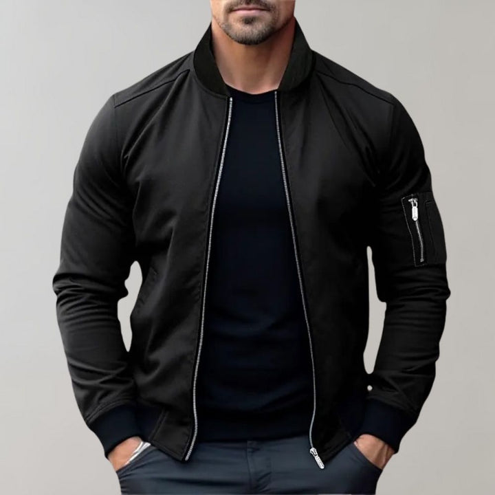 Men's All-Season Bomber Jacket Lightweight & Stylish