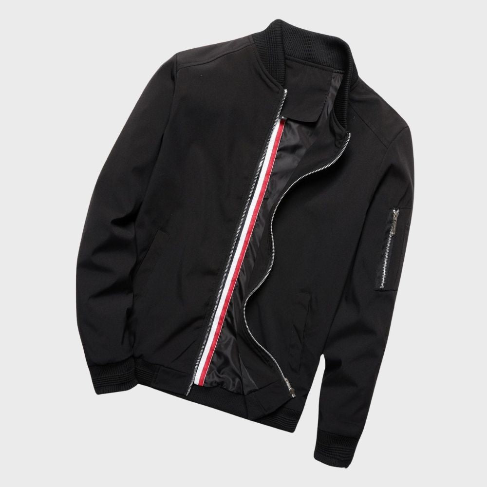 Men's All-Season Bomber Jacket Lightweight & Stylish