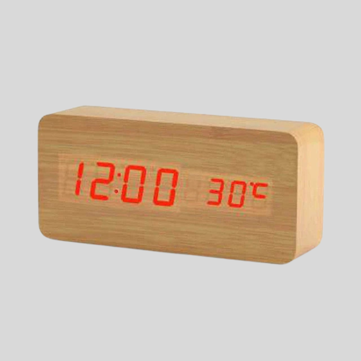Digital LED Alarm Clock
