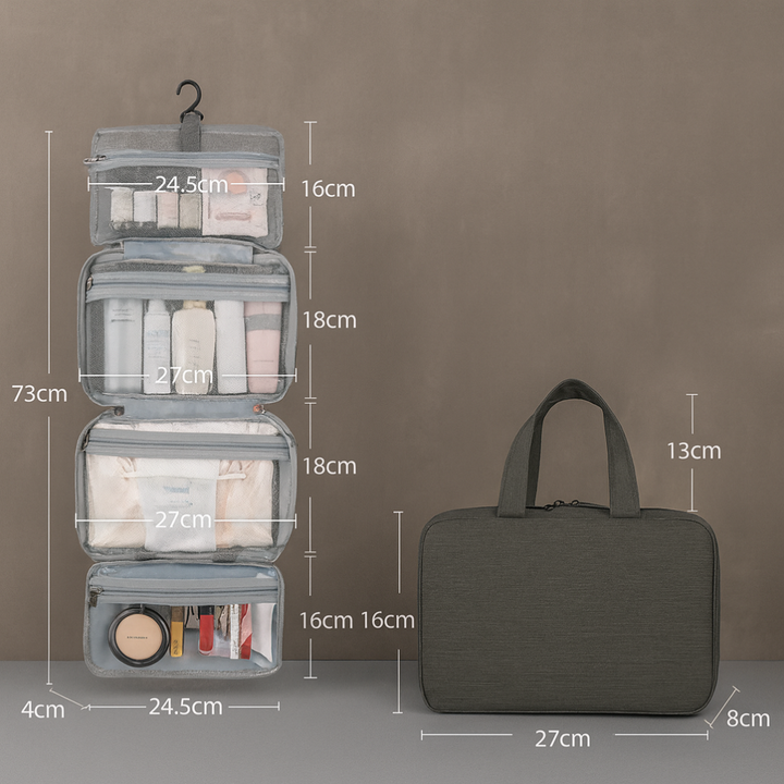 Sam | Multi-Compartment Toiletries Organiser