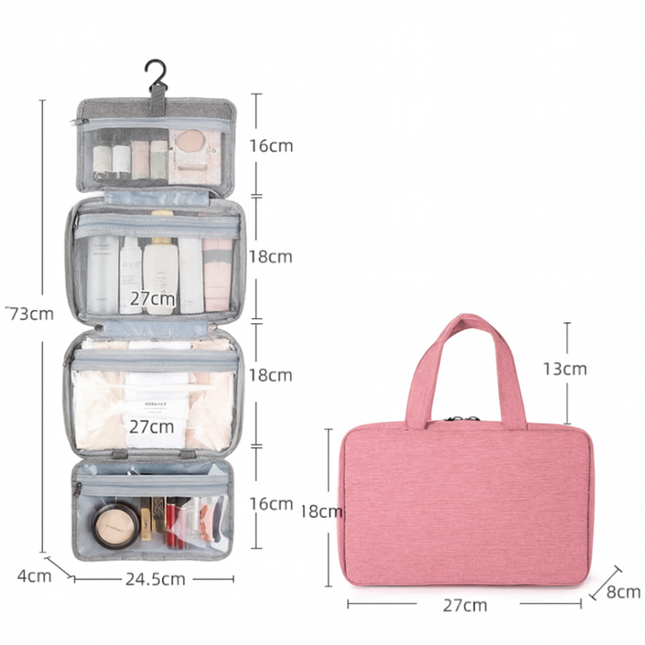 Sam | Multi-Compartment Toiletries Organiser