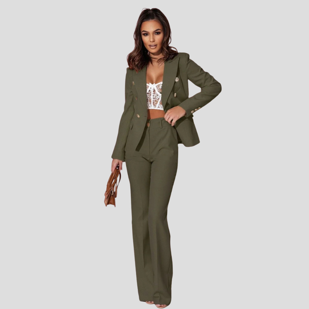 Women’s Elisea Blazer Set – Modern Summer Suit