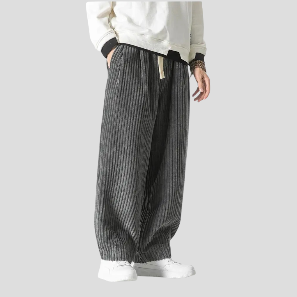 Men’s Loose Straight Trousers