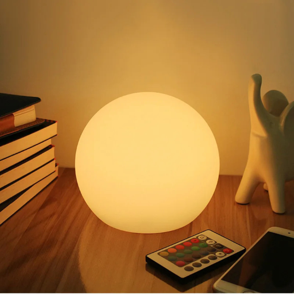 Colorful Wireless LED Table Lamp with Remote Control