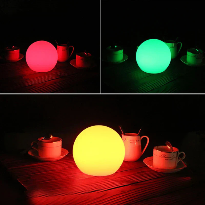 Colorful Wireless LED Table Lamp with Remote Control