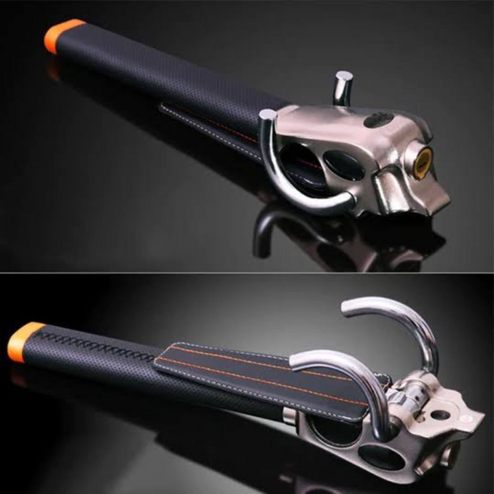 Universal Steering Wheel Lock – Adjustable Anti-Theft Barrier