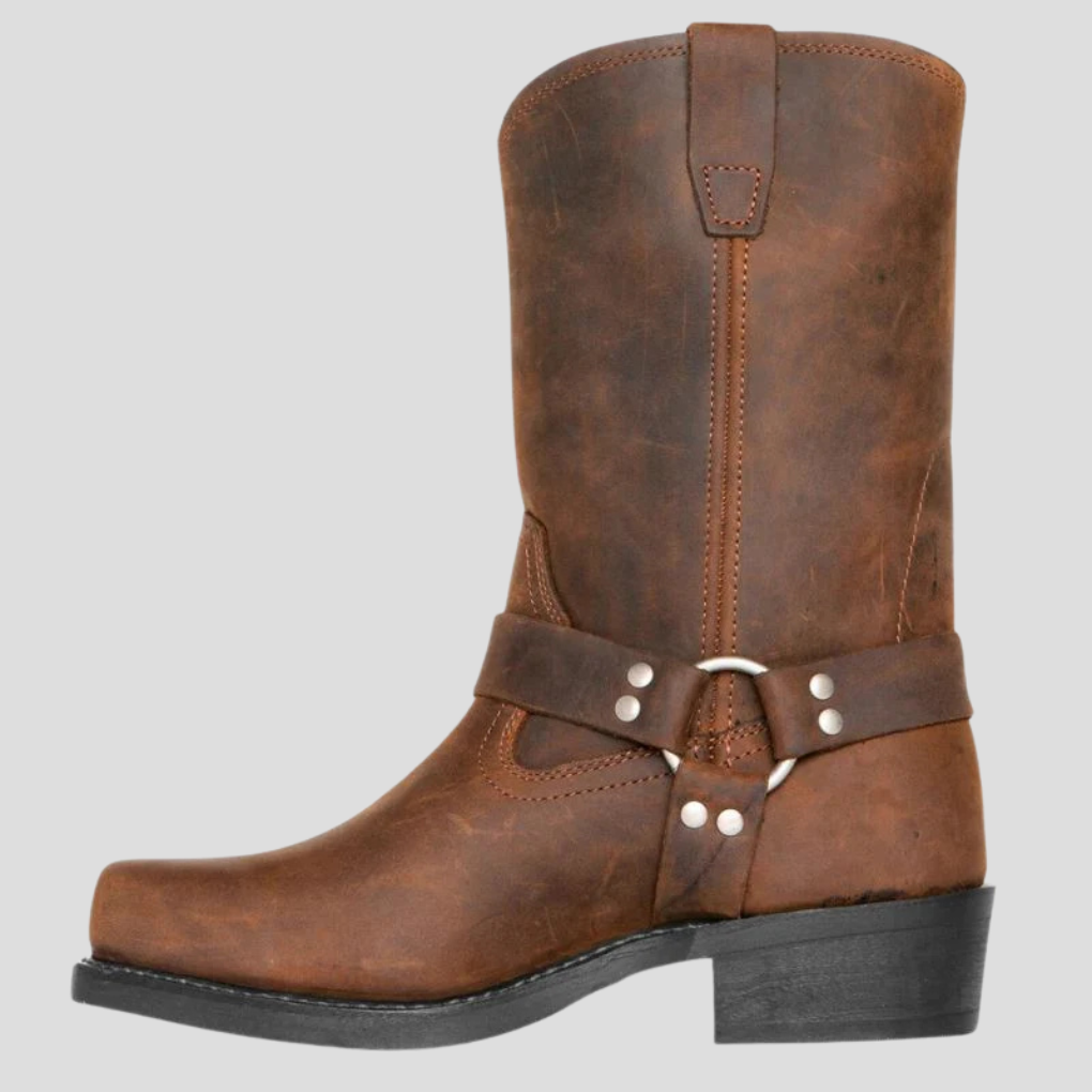 Men’s Vintage-Style Cowboy Boots