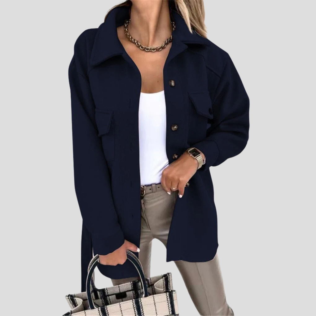 Women’s Oversized Jacket — Relaxed Layer with Versatile Fit