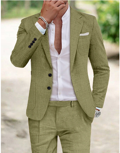 Elegant Linen Suit for Men – Timeless Style and Comfort for Every Occasion