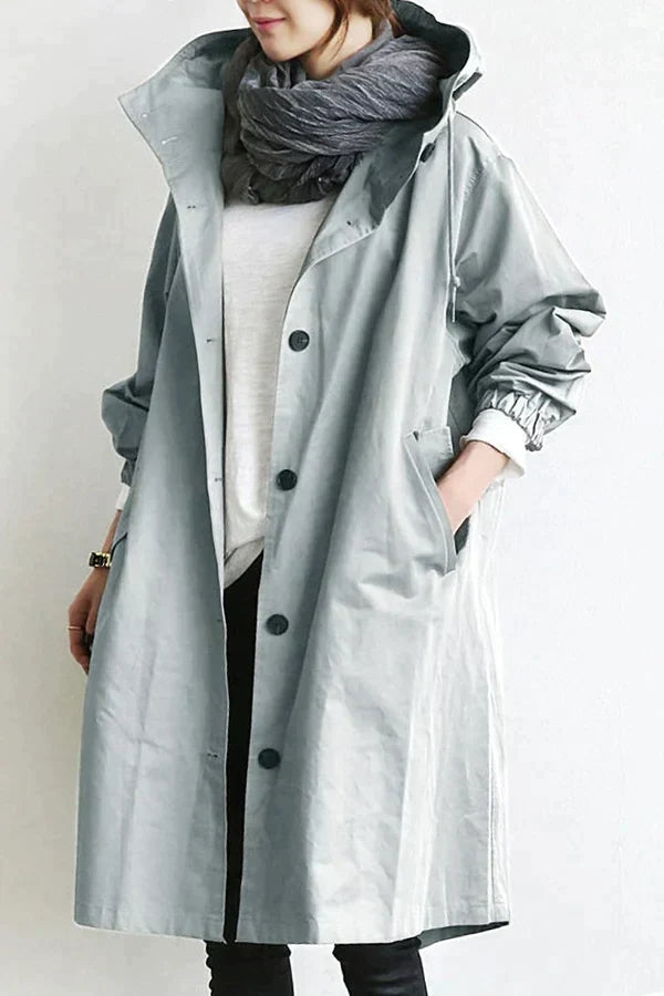 Women’s Lightweight Trench Coat – Perfect for Spring