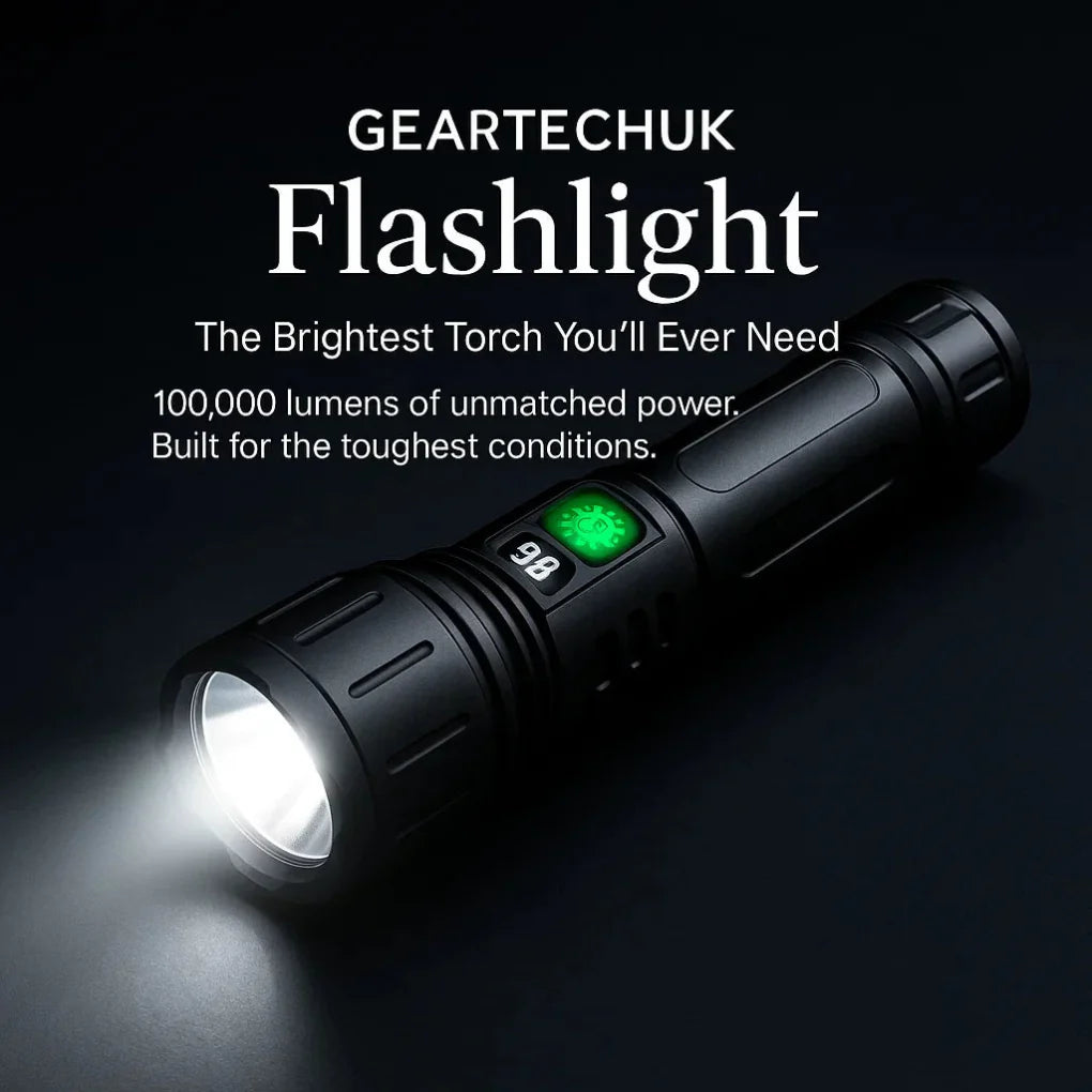 100000 Lumen Flashlight
