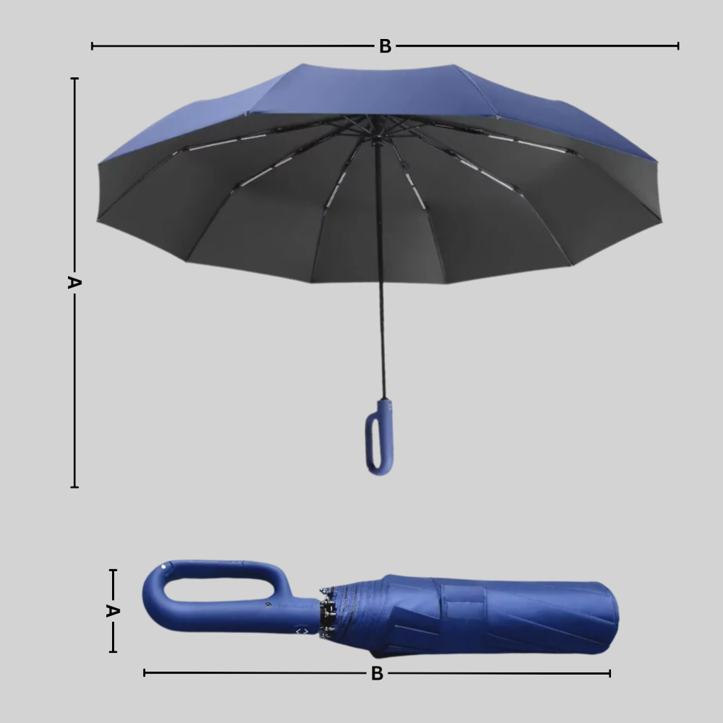 Auto-Lock Umbrella – Reliable Design with Weather-Ready Features