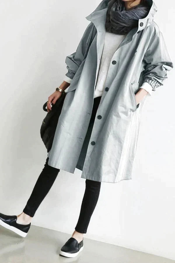 Women’s Lightweight Trench Coat – Perfect for Spring