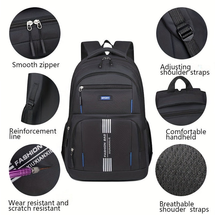 Durable Men's Leather Backpack | Timeless Utility