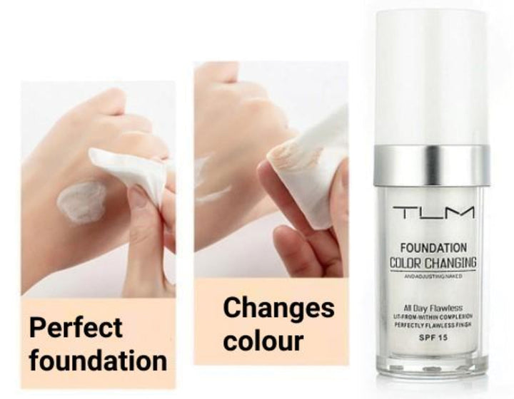 Colour Changing Foundation - TLM zaxx