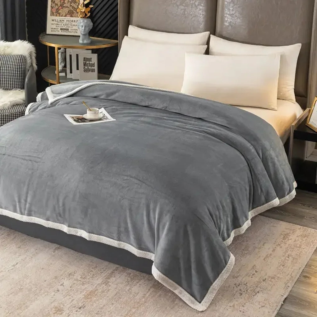 Thick Polyester Fleece Blanket