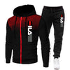 Steph Comfortable Men’s Tracksuit with Letter Print – Style and Function Combined