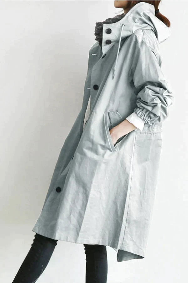 Women’s Lightweight Trench Coat – Perfect for Spring