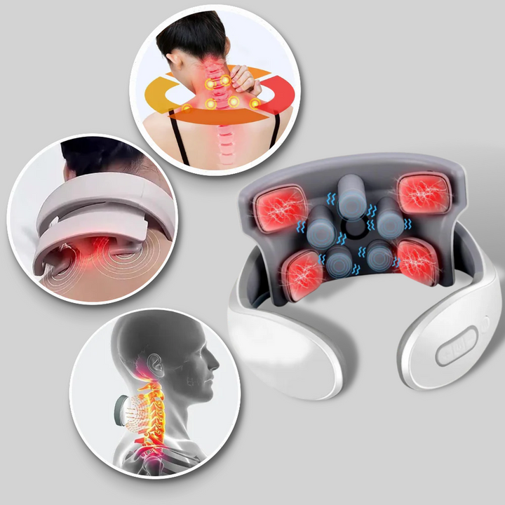 Four-Head Neck and Shoulder Massager