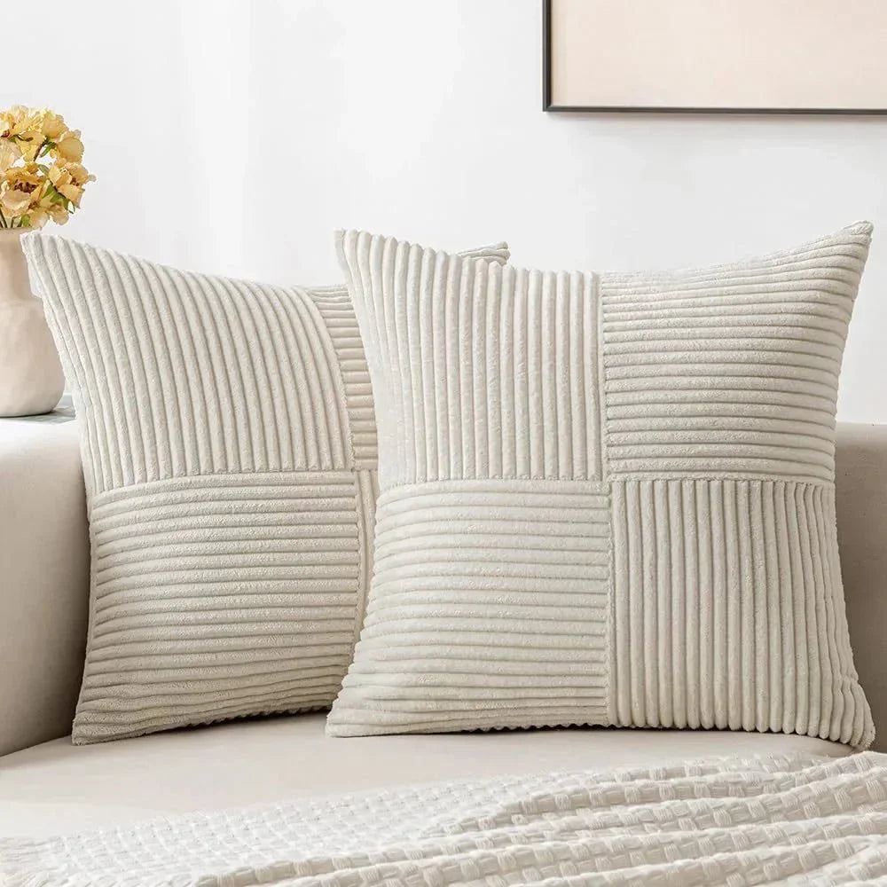 CordCush – Soft Corduroy Texture Cushion Cover