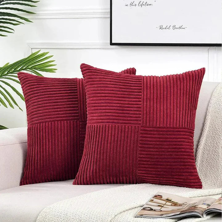 CordCush – Soft Corduroy Texture Cushion Cover