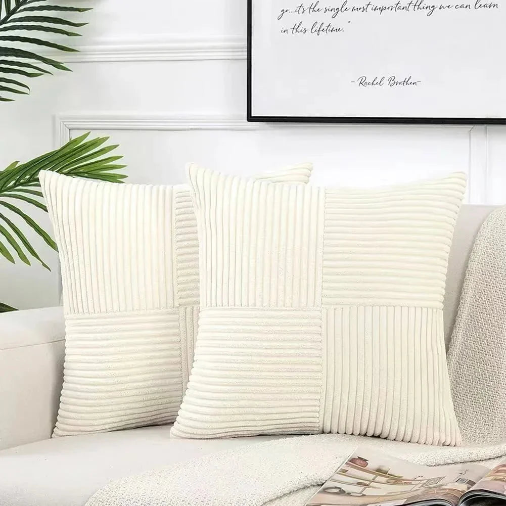 CordCush – Soft Corduroy Texture Cushion Cover