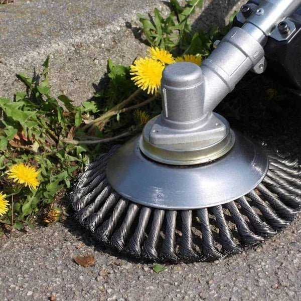 Steel Weed Brush & Trimmer – Effortless Garden Maintenance