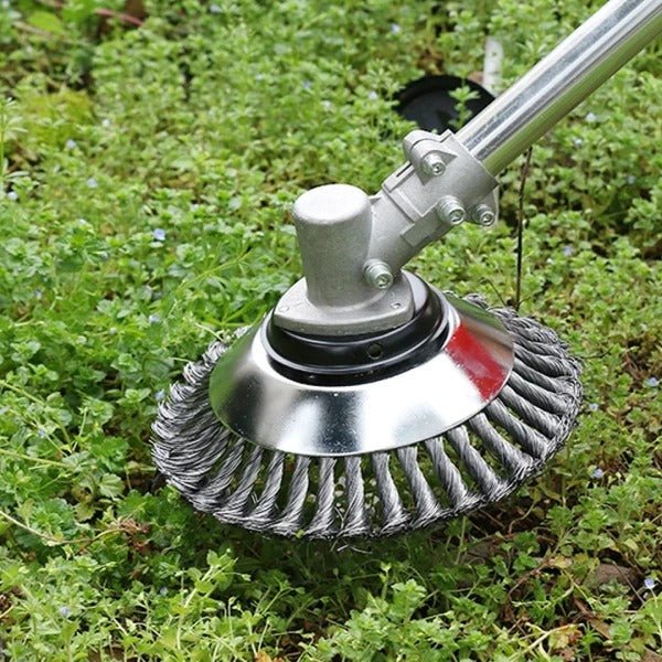 Steel Weed Brush & Trimmer – Effortless Garden Maintenance