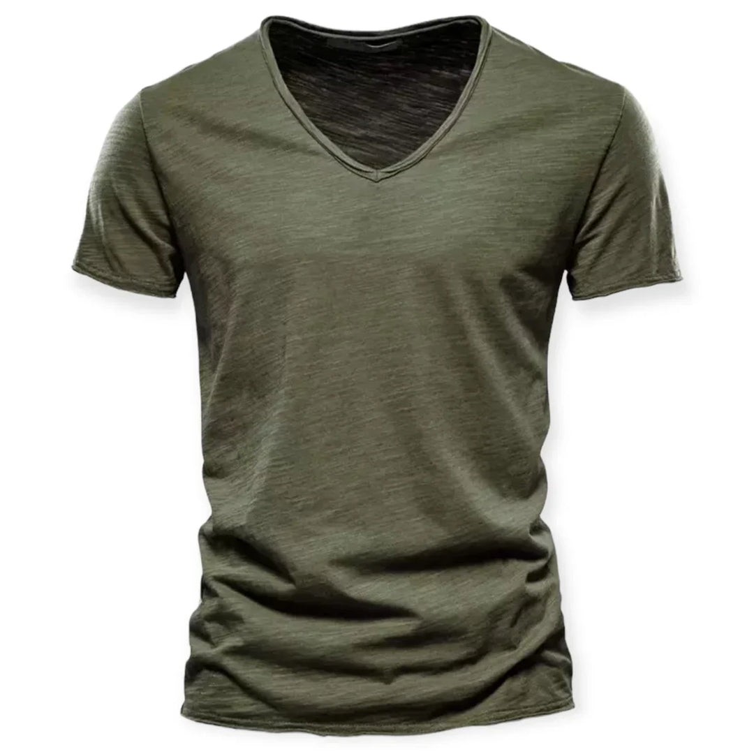 Casual Men’s V-neck Shirt