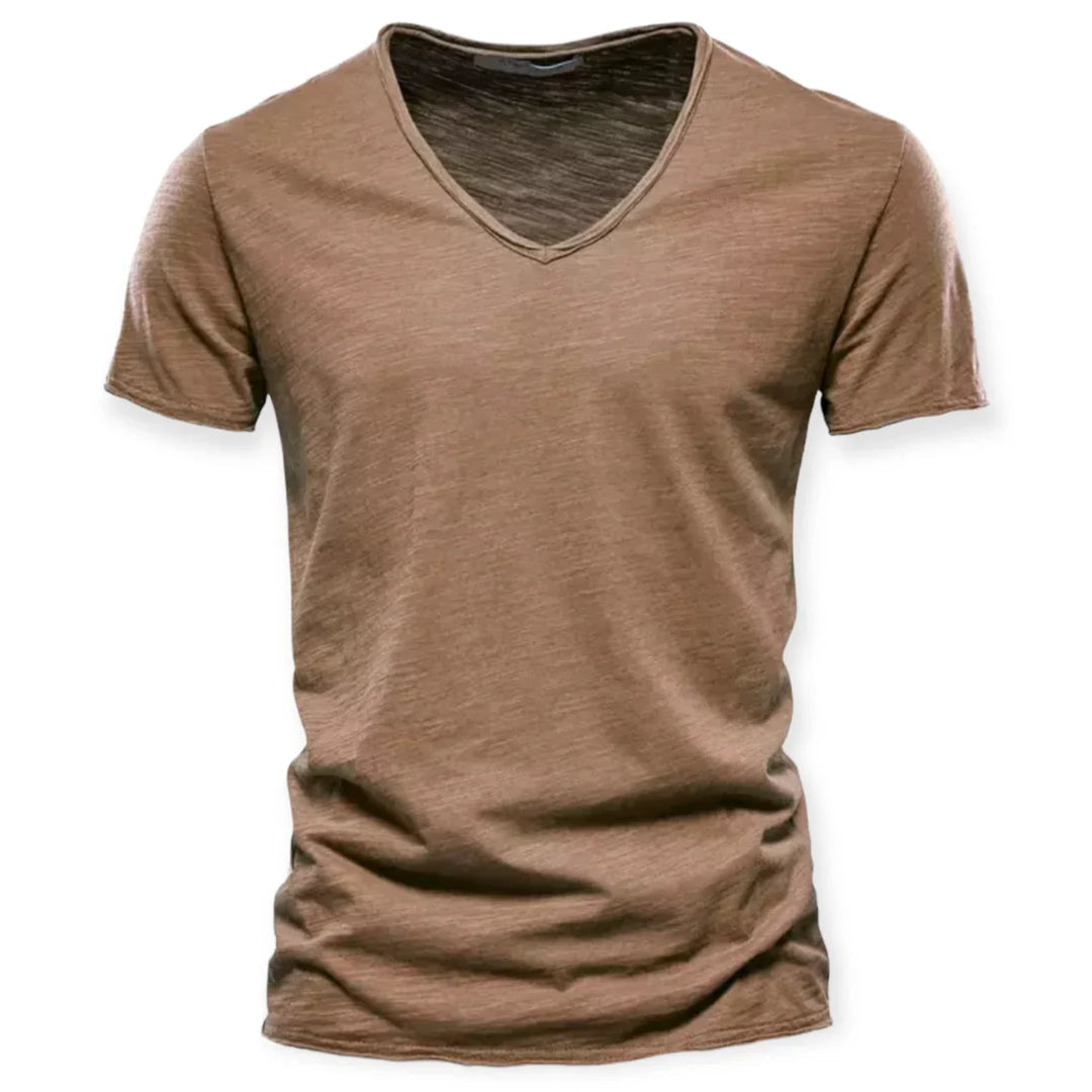 Casual Men’s V-neck Shirt