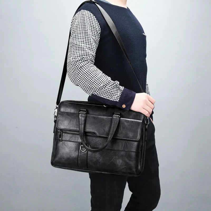 Stylish Leather Shoulder Bag for Men