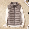 Wind-resistant Women's Bodywarmer with Zipper