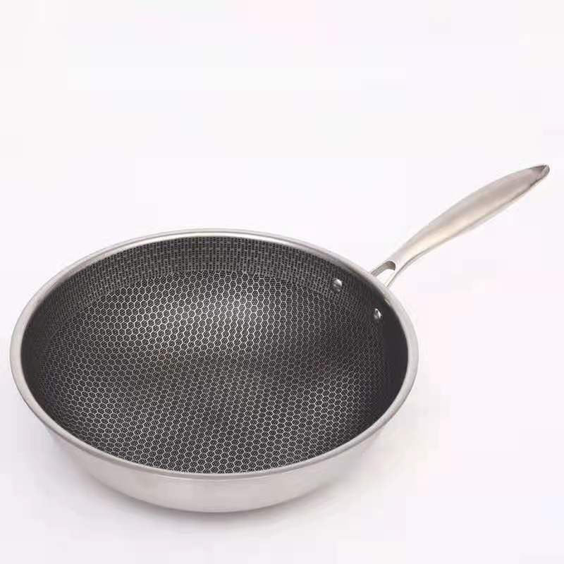 Premium Stainless Steel Non-Stick Pan – Effortless Cooking with Modern Design