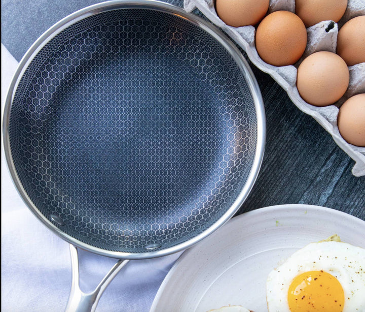 Premium Stainless Steel Non-Stick Pan – Effortless Cooking with Modern Design