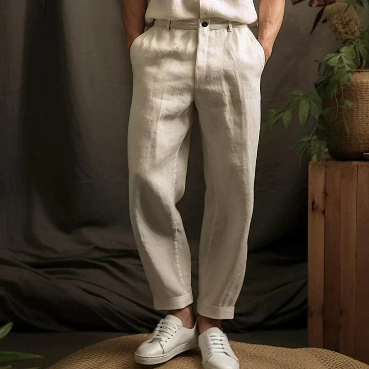 Men’s Linen Casual Trousers – Airy Style for Summer Days