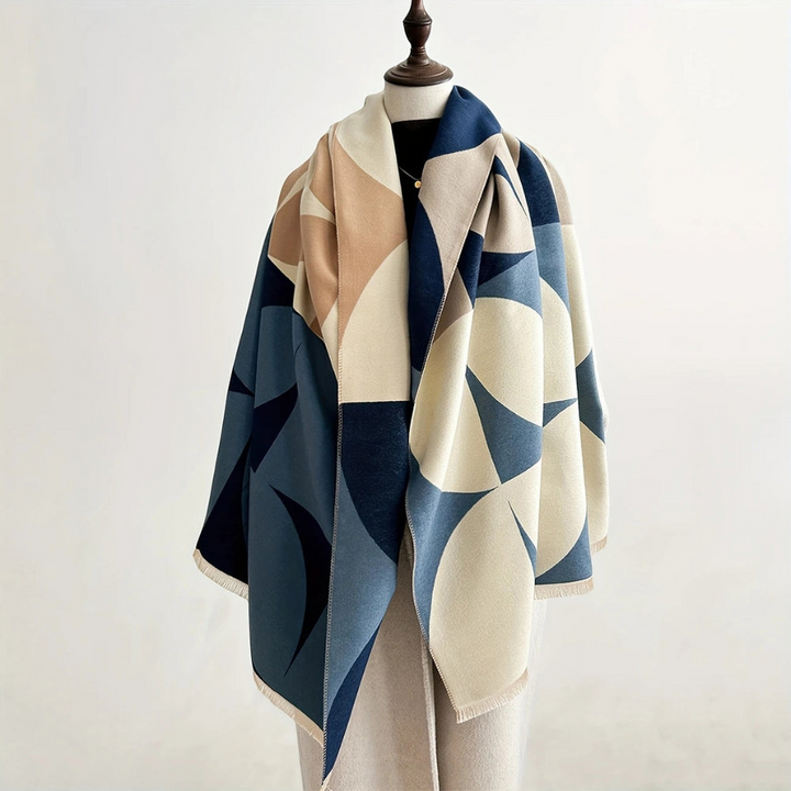 Reversible Poncho Scarf