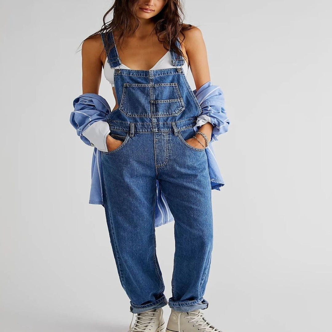 Women’s Denim Dungarees – Effortless Style and Versatility