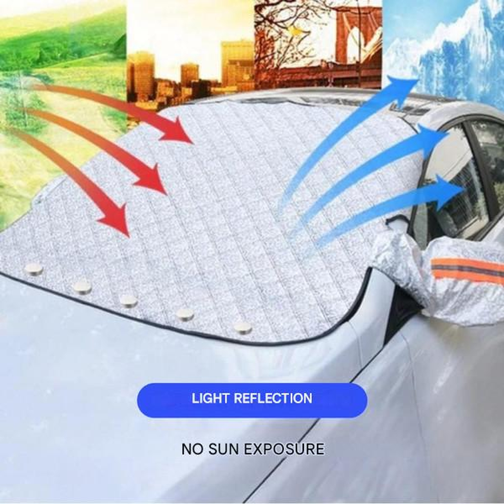 Magnetic Anti-Frost Tarpaulin – Windshield Protection Sheet