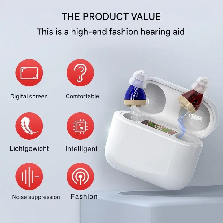 Invisible Hearing Aid – Clear Sound and Discreet Design