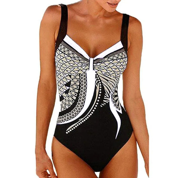 Flattering Printed Swimsuit