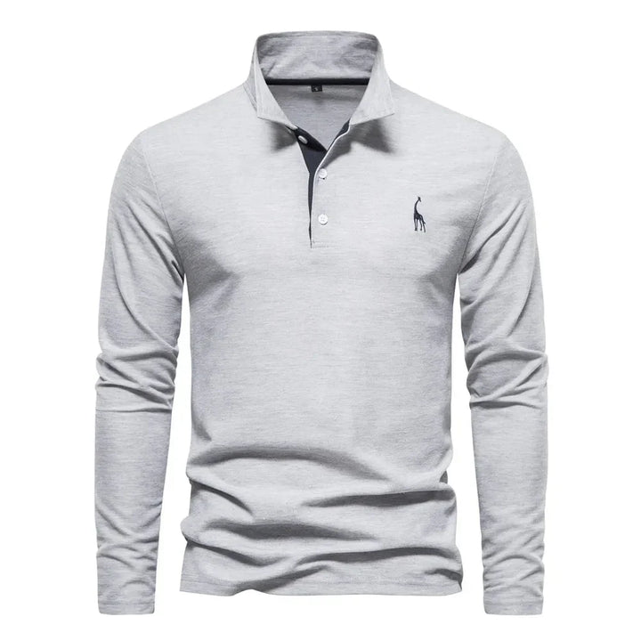 Men’s Long Sleeve Polo – Classic Style with Versatile Appeal