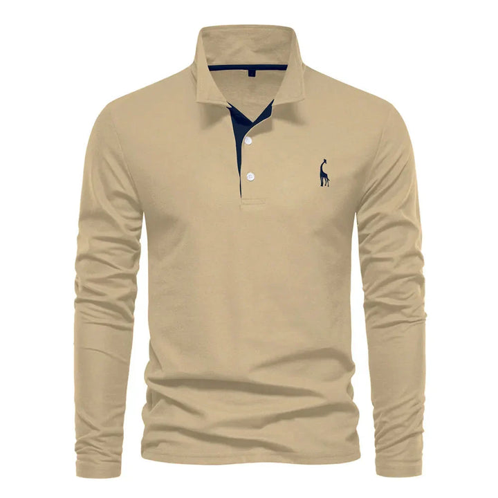 Men’s Long Sleeve Polo – Classic Style with Versatile Appeal