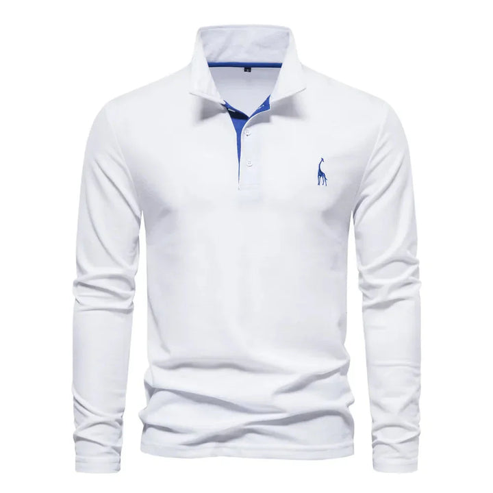 Men’s Long Sleeve Polo – Classic Style with Versatile Appeal